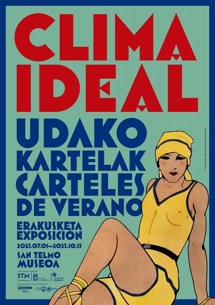 Clima ideal. Carteles de verano