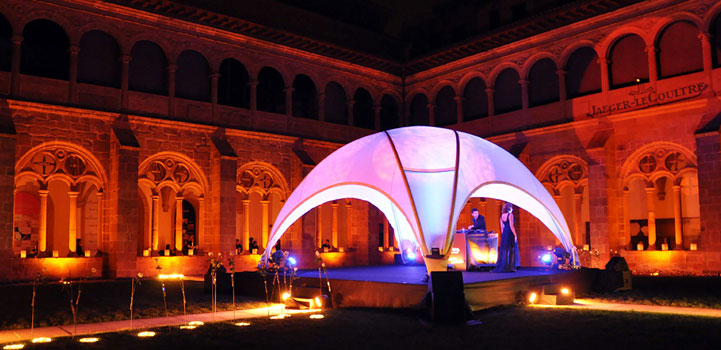 Concert in the cloister of the San Telmo Museum