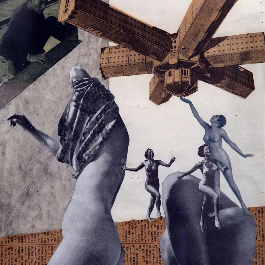 Nicolás Lekuona, Sin título, 1935. Collage.