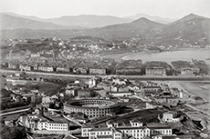 Gros auzoaren bista orokorra Uliatik, c1914