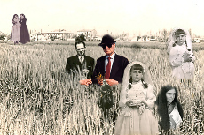 Anna López-Luna (Barcelona, 1983). Frankismoarekin loturiko collageak, 2021-2023.