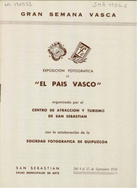 Espaniar argazkilaritza XX. mendea Talde erakusketa Donostia