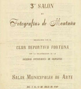 Tercer Salón de Fotografías de Montaña