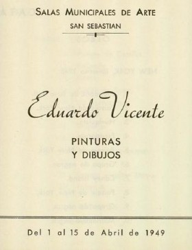 Eduardo Vicenteren erakusketa Donostian