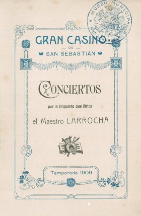 Gran Casino de San Sebastián: temporada de 1909