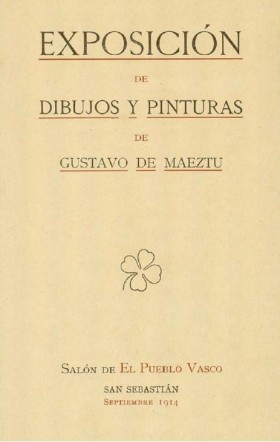 Gustavo de Maeztu-ren erakusketa Donostian