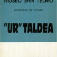 San Telmo Museoan izandako Ur taldearen erakusketaren katalogoa