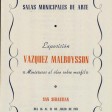 Donostian Vazquez Malboyssonen erakusketaren eskuorria