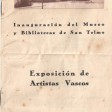 Inauguración del Museo y Bibliotecas de San Telmo