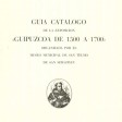 Gipuzkoako arteari buruzko San Telmo Museoan ospatutako erakusketaren katalogoa