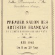Premier Salon des Artistes Français Donostian