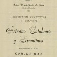 Exposición de pintores catalanes y levantinos en San Sebastián
