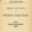 Exposición en Palacio de Bellas Artes de San Sebastián en 1886